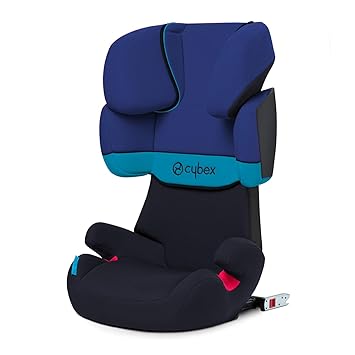 Cybex Silver Solution X-fix, Autositz Gruppe 2/3 (15-36 kg), mit Isofix, Kollektion 2018, Blue Moon