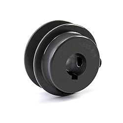 QWORK AK2058 Single Groove V-Belt Pulley, 2.05" OD