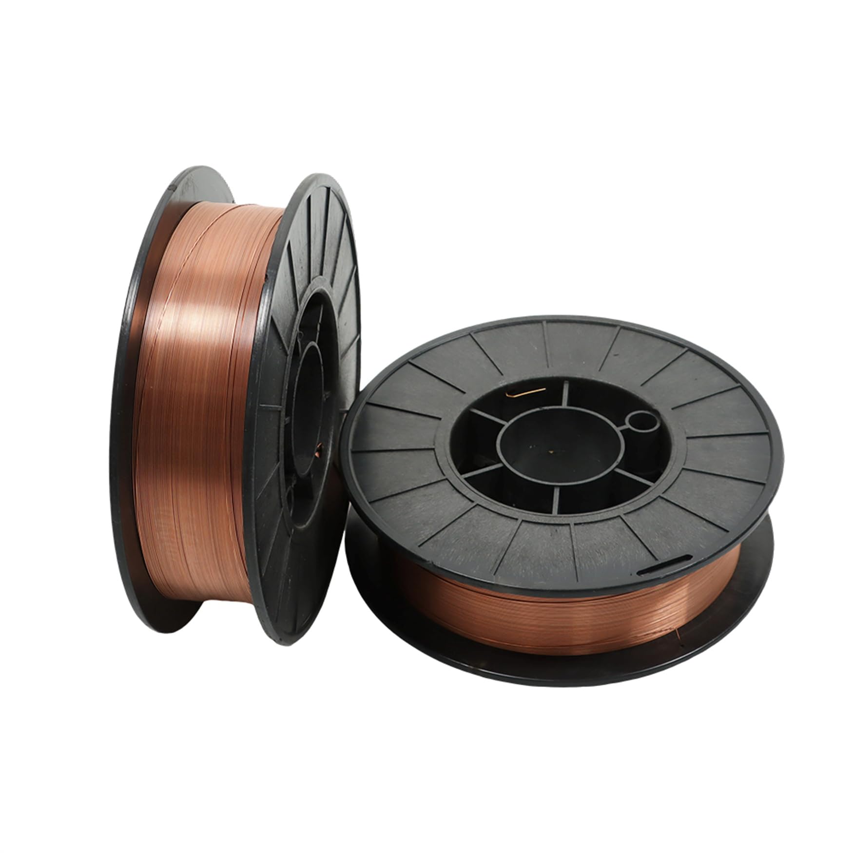 Photo 1 of 2 Spool 0.023 Inch Solid Mig Welding Wire 10 Pound Spool ER70S-6 Mild Steel Welding Wire (0.6 MM)