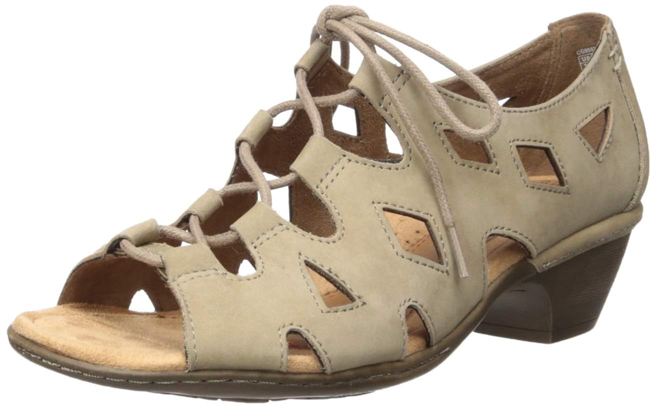 Rockport Damen Ch Verona Schnürschuhe, 36 EU, Khaki NBK Amazon.de
