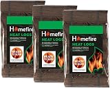Homefire Shimada Heat Logs 36 Pack (3x12) Wood Burner Stove Fire Logs view 1