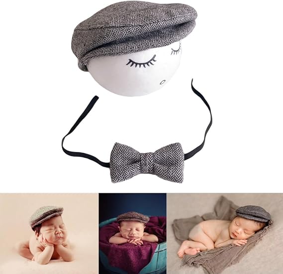 navy baby flat cap