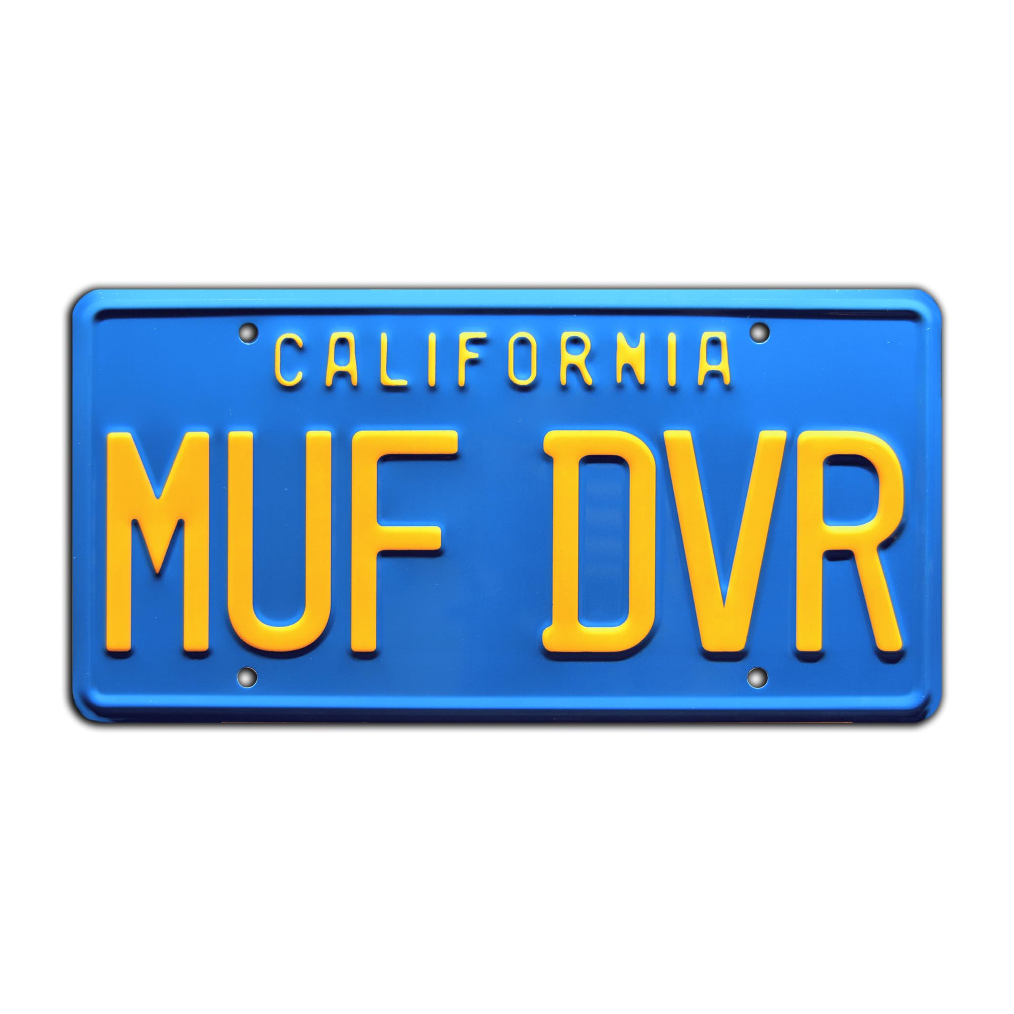 Celebrity Machines Cheech & Chong’s Up in Smoke | MUF DVR | Metal Stamped License Plate