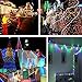 Excelvan Safe Low Voltage 250 LEDs 50M/164FT Dimmable Fairy String Lights with 8 Modes for Bedroom Patio Garden Gate Yard Party Wedding Christmas Decoration, Multi Color