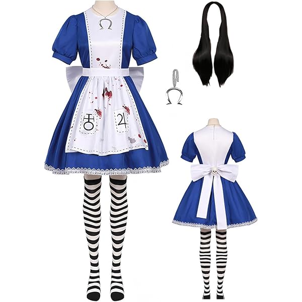 Amazon.com: Fortunehouse Alice: Madness Returns The Royal Poker Outfit  Cosplay Costume : Clothing, Shoes & Jewelry