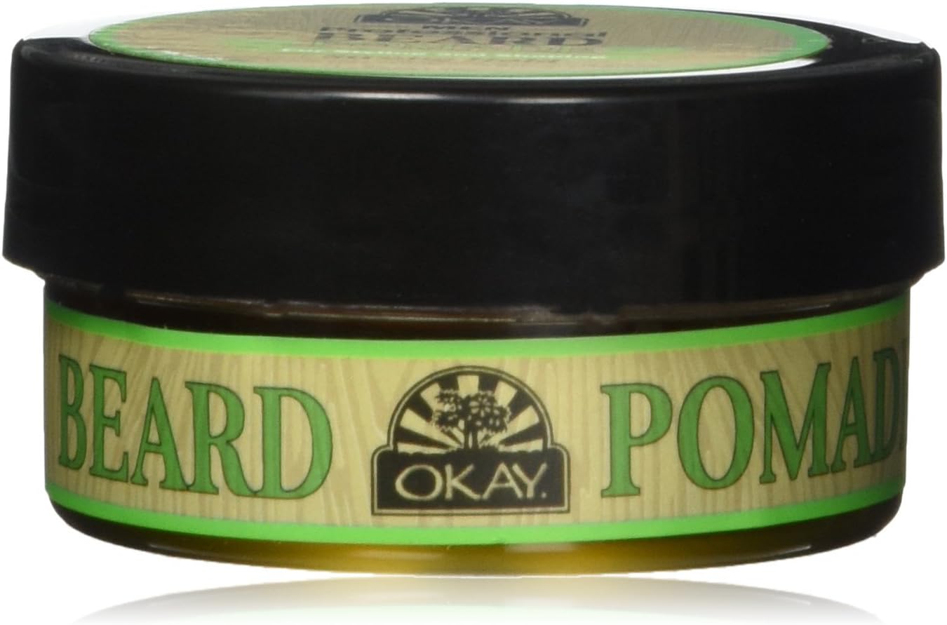 OKAY MEN BEARD POMADE SUPER HOLD 2oz / 59ml