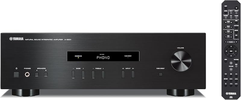 Yamaha A-S201 Integrated Amplifier Black