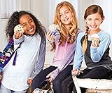 iscream Big Girls' Bi-Color Long Sleeve Burnout Baseball Shirt with Thumbholes