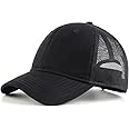 Zylioo Oversize XXL 100% Cotton Baseball Cap,Large Baseball Hat for Big Heads 23.5"-25.5",Adjustable Plain Dad Cap