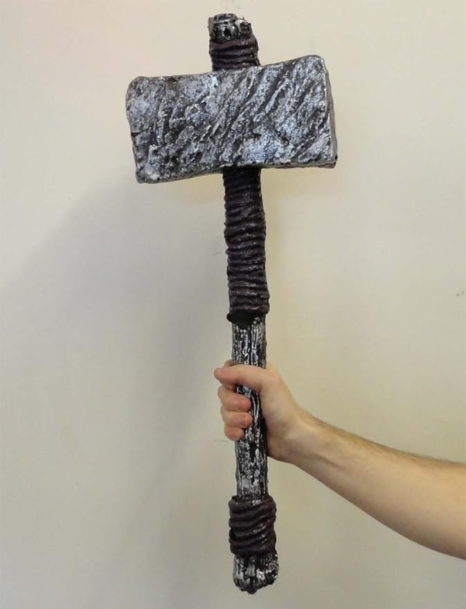 CC Rubber Thor Hammer Medieval Weapon Amazon.co.uk Toys & Games