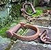 The King's Bay Iron Prison Shackles for Legs or Wrists Gag Gift Wedding Halloween Movie Prop Vintage Style