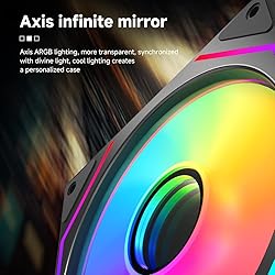 ICOLER Prism 4ultra 120mm ARGB PC Case Fan - Dual