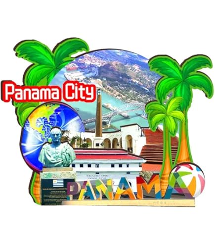Panama Aimant De Réfrigérateur Souvenirs De Voyage