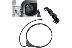 HABNVUON Fuel Filler Cap Clip, Gas Tank Cover Rope, Fuel Tank Cover Clip Replacement, Car Accessories Oil Cap Strap Holder Fi