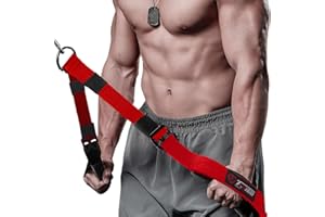 TAVIEW Tricep Rope Cable Attachment Adjustable (26-56 Inches), 27/36/48/55 Inches Long Tricep Rope Alternative, Greater Range of Motion,Gym Rope Equipment for Home/Gym Accessories