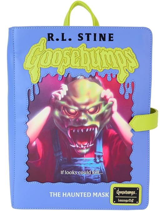 Amazon.com: Loungefly Goosebumps Slappy Book Cover Crossbody  display picture 3