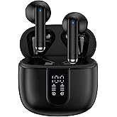 for Samsung Earbuds,Wireless Bluetooth Headphones for Samsung Galaxy S26 Ultra/S26/S26+/S25 FE/S25 Ultra/S24/S23/S22/S21/A17 /Z Flip7/Fold7,60H Ear Buds Noise Canceling IPX7 Waterproof LED Earphones