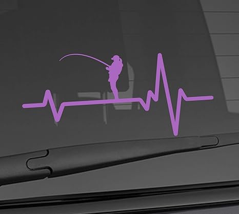 fishing heartbeat hat