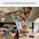 TP-Link M8550 5G Router SIM Slot AXE3600 WiFi 6E Tri-Band Touchscreen VPN view 4