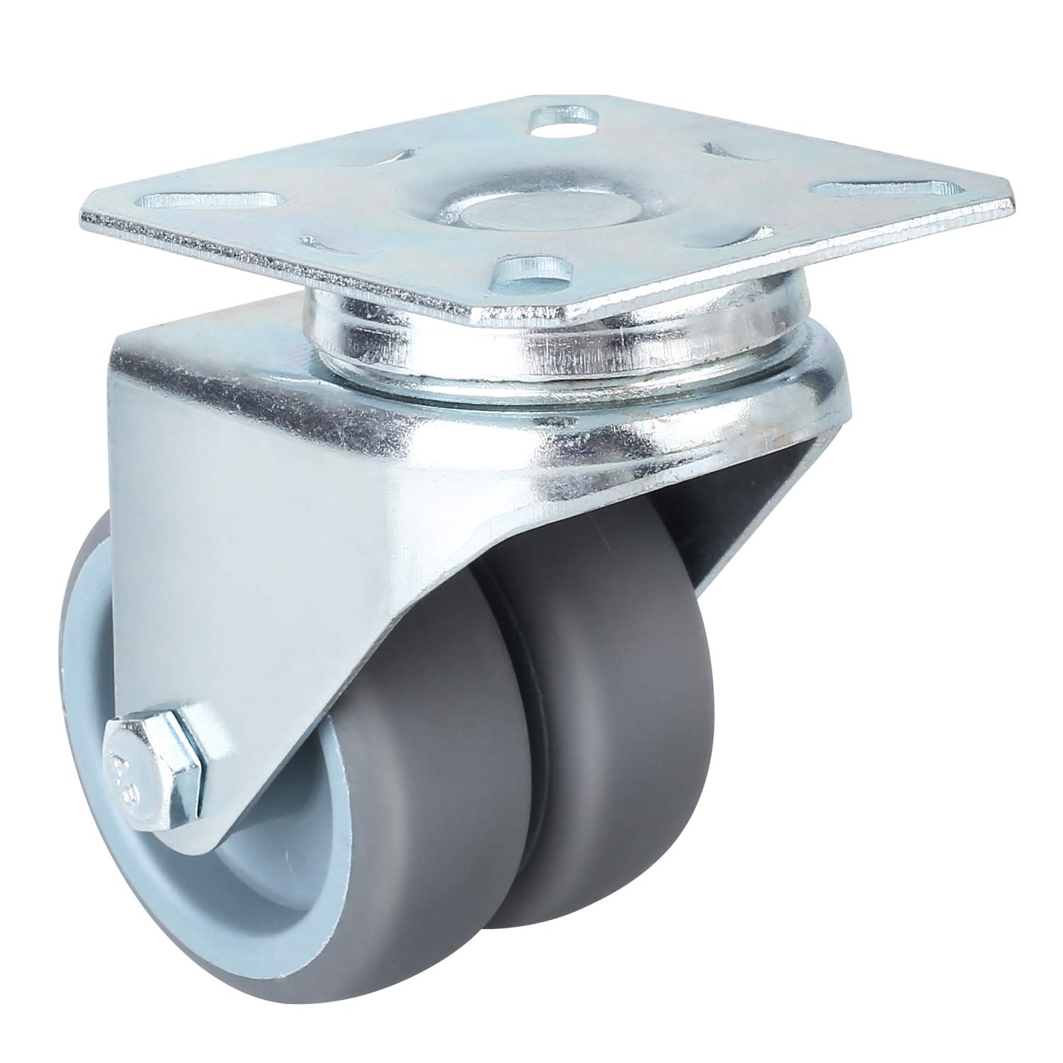 FEMOR 2” Swivel Caster Wheels Replacement Casters for Furniture Carts