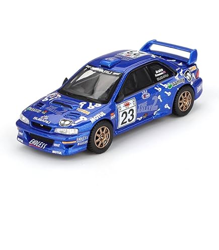 Amazon.com: Mini GT 1/64 - Subaru Impreza WRC97 - Ganador Rallye