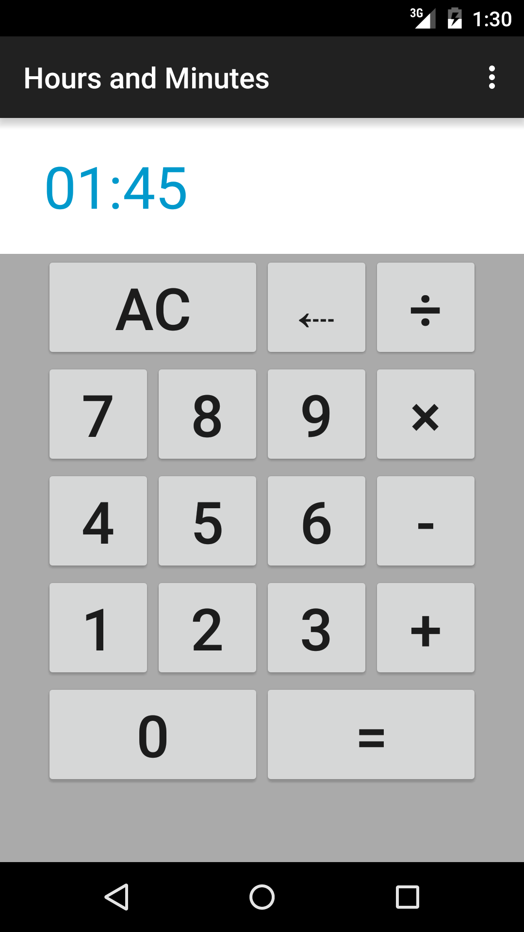 Hours Minutes Calculator Amazon Appstore For Android