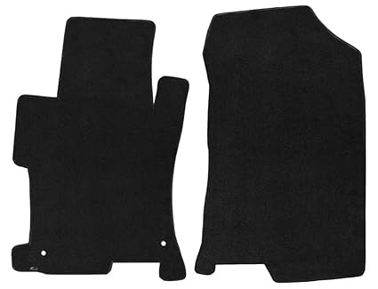 Amazon Com Lloyd Mats Honda Accord 2 Piece Velourtex Black Carpet