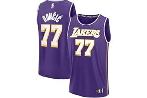 Fanatics Luka Dončić Los Angeles Lakers Fast Break Jersey - Statement Edition - Purple
