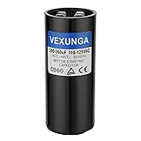 VEXUNGA 300-360 uF MFD 110-125 VAC 50/60 Hz Round