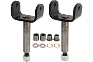 King Pin Assembly Complete Front End Cart Kingpin Repair Kit Gas Replacement for Electric DS Gas Electric Models Replaces OEM