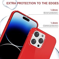 Svanove for iPhone 14 Pro Case Silicone, Glossy