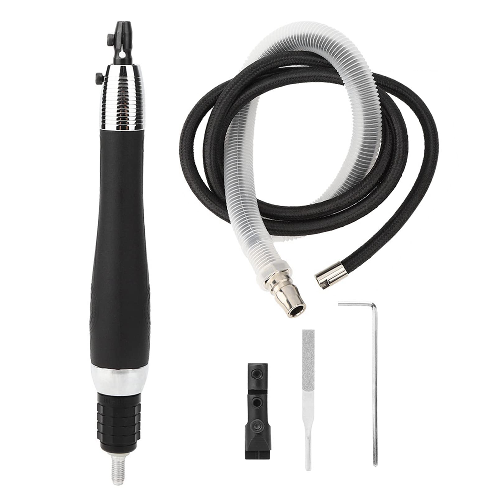 High Speed Pneumatic Sanding File Powerful Grinding File Bearing Ultrasonic Air Grinding File Hand Tool 22000RPM for Sanding