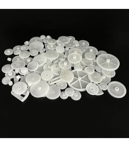 20 Pack 10 Teeth Plastic Gears Odel 102A Reduction Gear Plastic Wor...
