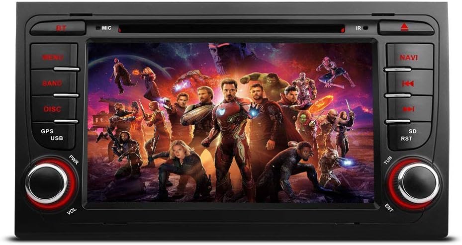 MCWAUTO Car GPS Navigation Stereo for Audi A4 S4 RS4 B6 B7 Seat Exeo DVD Player Bluetooth Radio RDS USB SWC SD with 7" Capacitive Touch Screen
