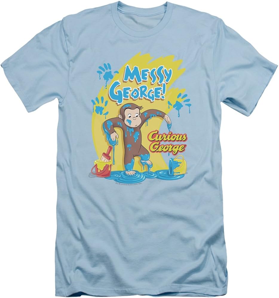 Curious Messy Unisex Adult T Shirt For And Zelitnovelty