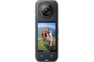 Insta360 X4 - Waterproof 8K 360 Action Camera, 4K Wide-Angle Video, 135 Min Battery Life, AI Editing, Stabilization (Renewed)