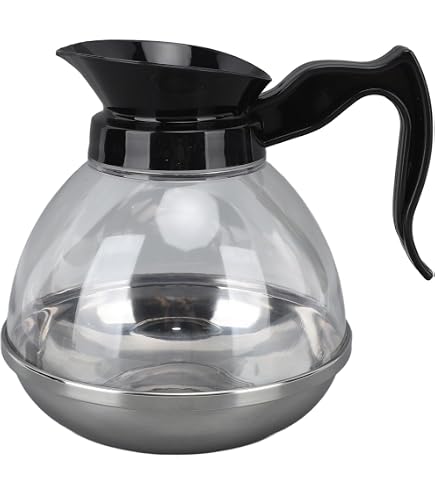 Amazon.com: BUNN 12-Cup Glass Coffee Decanter, Black: Coffeemaker Carafes:  Home & Kitchen