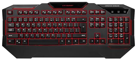 MEDION ERAZER X81019 Gaming Tastatur Keyboard, Präzise Tastenreaktion, Anti-Ghosting-Tasten, besonders strapazierfähig, Handa