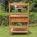 Merry Garden Potting Bench with Recessed Storage