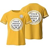 Custom T Shirts Design Your Own Bulk Customized T Shirts Unisex Personalized T Shirts Tee Add Text Logo Photo
