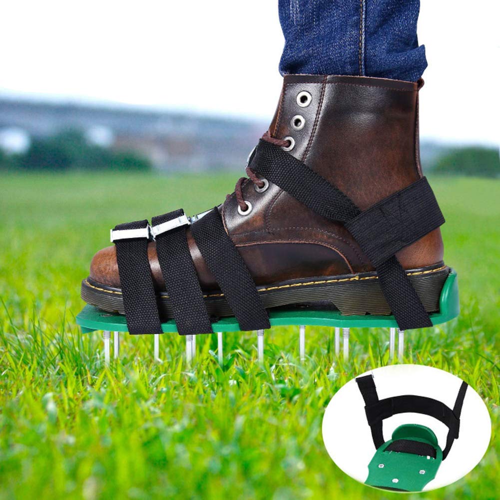 Surenhap Lawn Shoes Spiked Shoes Garden Shoes Spike Shoes for Airing