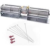 Hipoilk 1-00-29145 Convection Blower Fan for Harman XXV, XXV TC, P35i, Accentra Cast FS Pellet Stove, 3-21-29045 Distribution Blower Fan