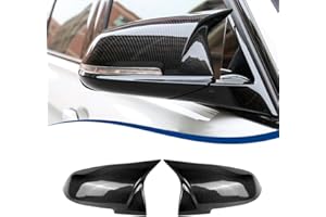 XPHAZZ Real Carbon Fiber Mirror Caps Compatible with 3-Series F30 F31 F34 / 4-Series F32 F33 F36 / 2-Series F22 F23 / 1-Series F20 X1 E84 M2 F87 2PCS-Set