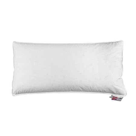 Homescapes Goose Down Euro Continental Pillow 40cm X 80cm 16
