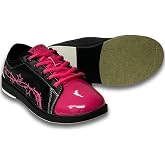 Pyramid Women's Rise Black/Hot Pink Bowling Shoes