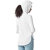 Willit Women's Sun Shirts Hooded UPF 50+ Long Sleeve Hiking Workout Tops Lightweight Quick Dry UV Protection