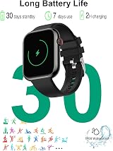 Fitabok Smart Watch for Men with Call Function 1.85 Inch Fitness Tracker view 6