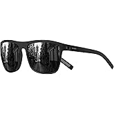 Nirvjour Polarized Sunglasses for Men Lightweight TR90 Frame UV Protection Sun Glasses for Driving Fishing Golf