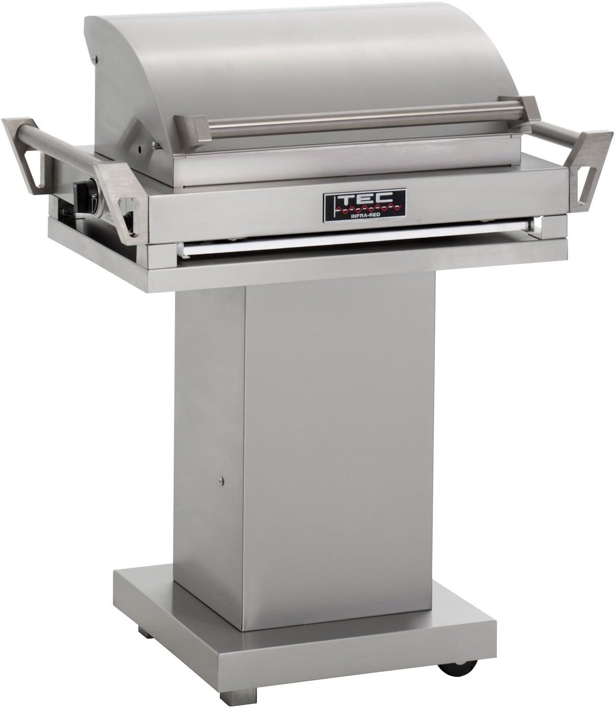 review TEC G-Sport FR Propane Gas Grill On Stainless Steel Pedestal