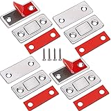 Cabinet Magnetic Catch Jiayi 4 Pack Ultra Thin